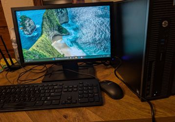 HP EliteDesk 800 G1 Computer Intel I5 3.5ghz 16gb ram