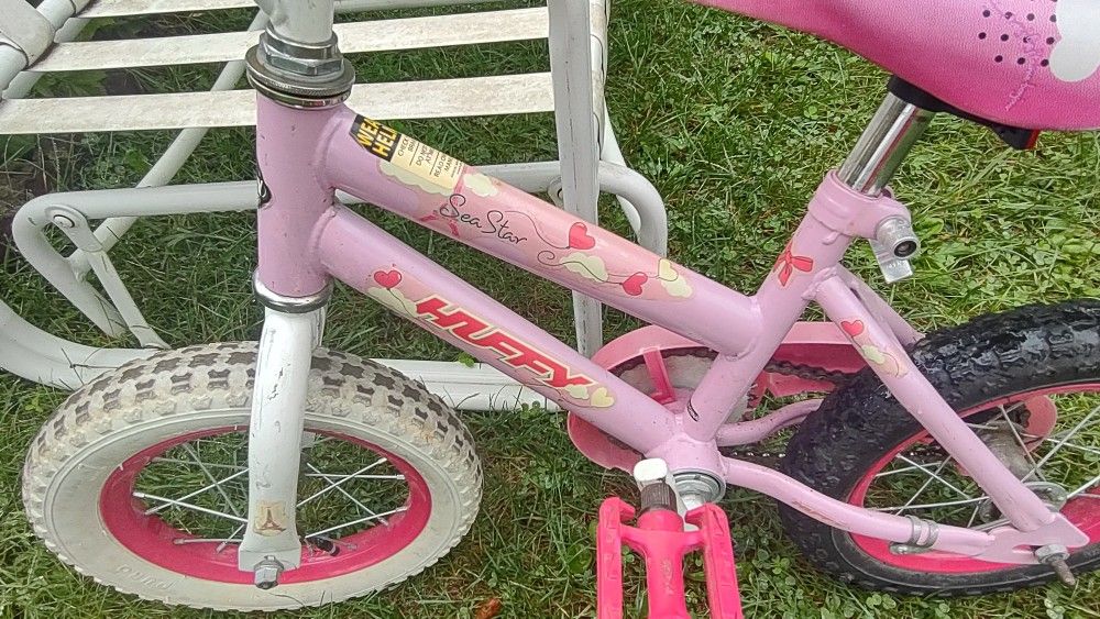 Huffy Pink Girls Bike, Good Condition 