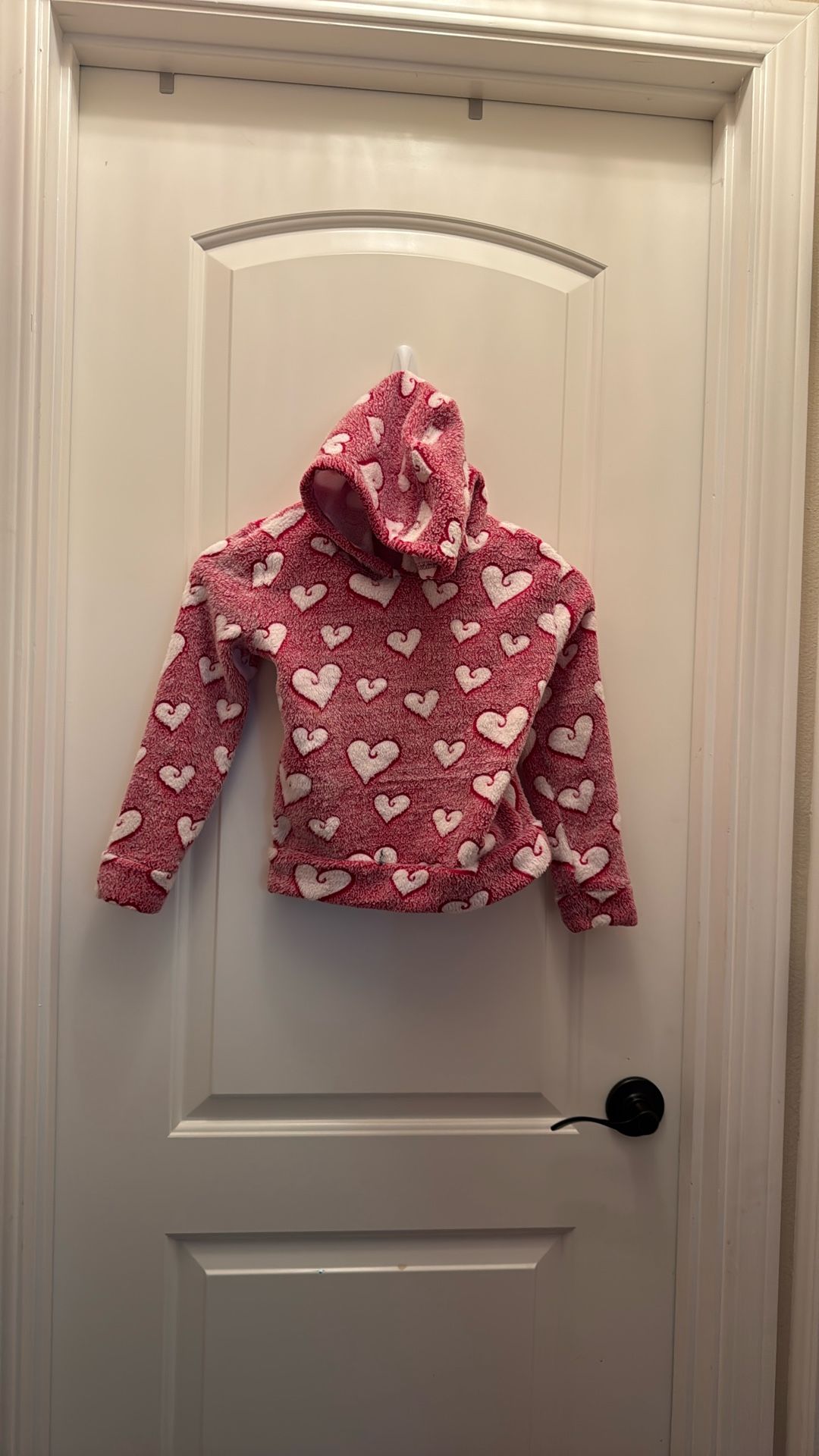 Cozy Pink Heart Hoodie