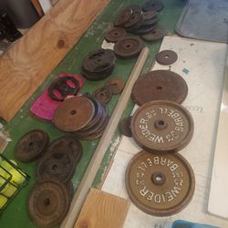 Weights Plates 265lbs