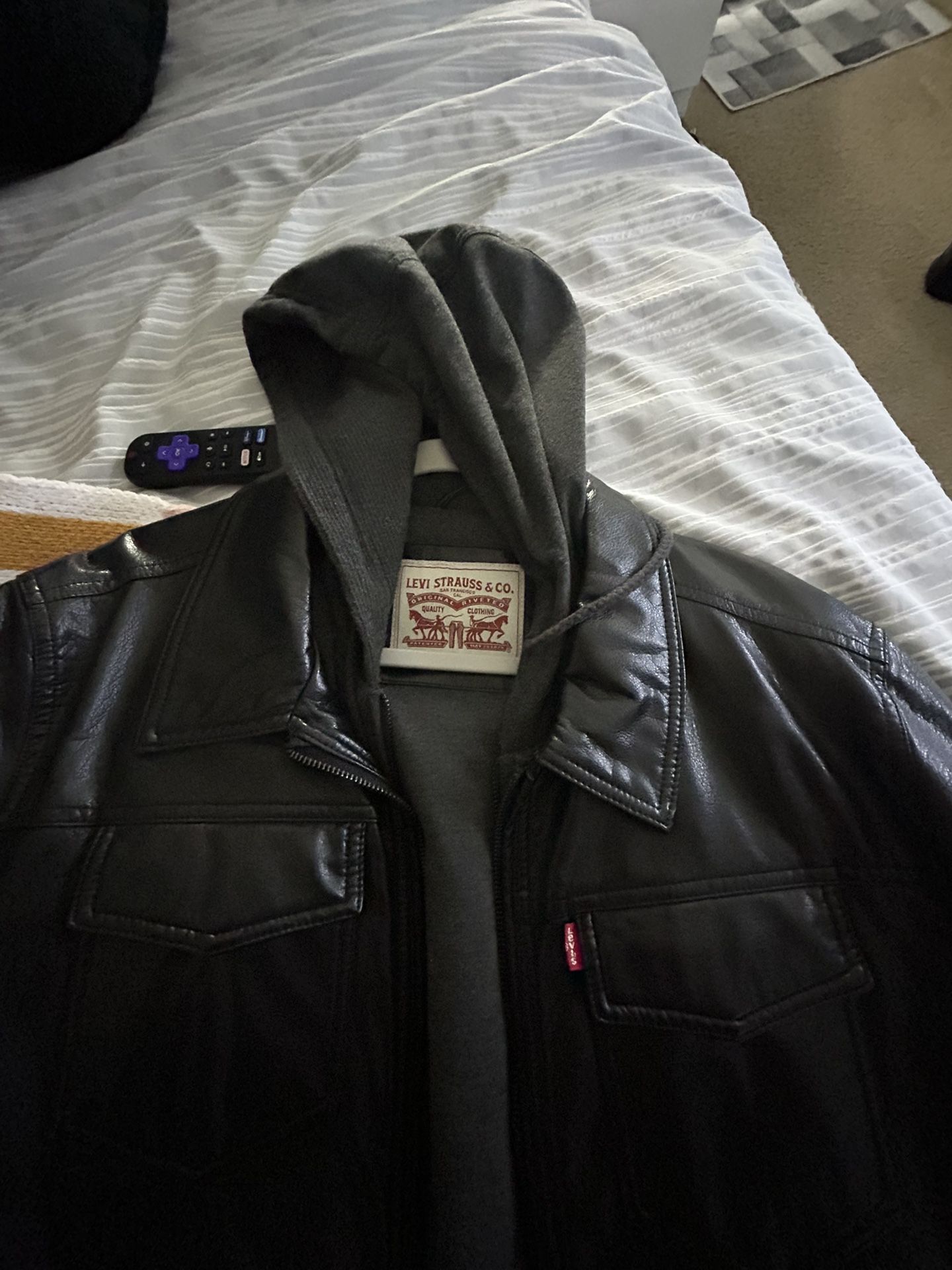 Levi’s Leather Jacket L