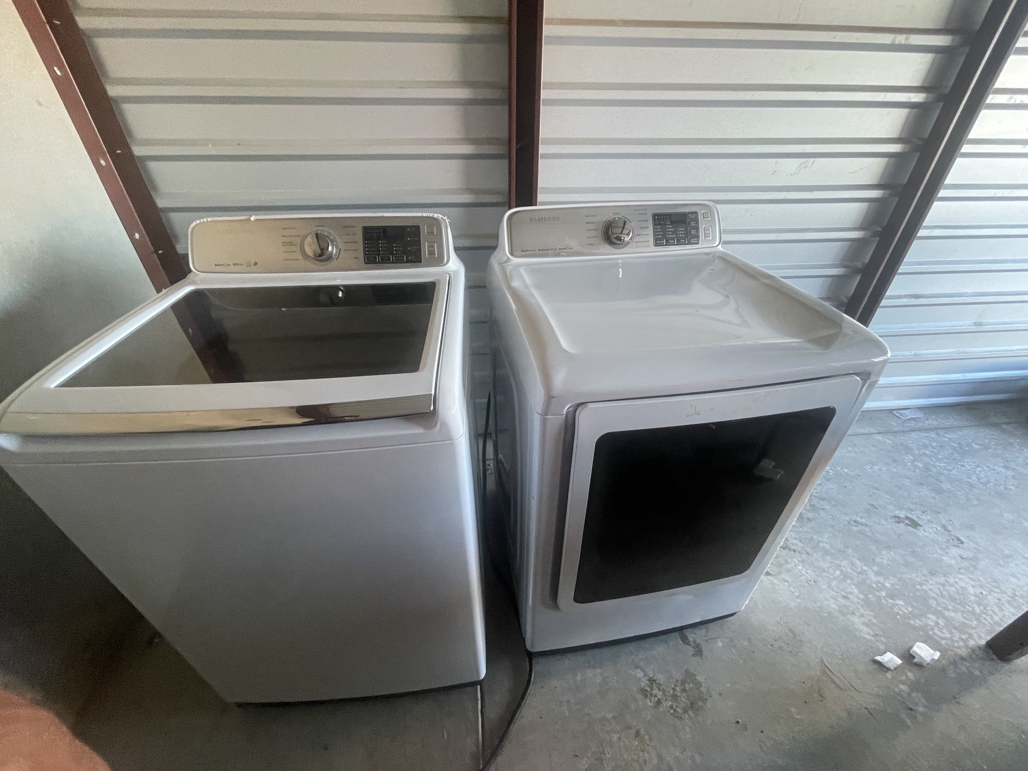 Washer and dryer