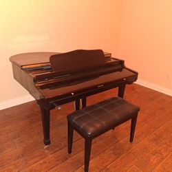 Electric Baby Grand Piano