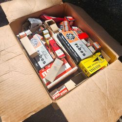 Box of vacuum tubes