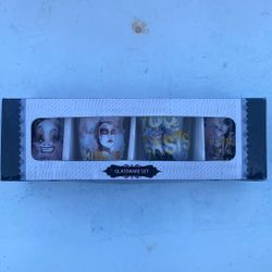 Disney Villains Glass Shot Cups 