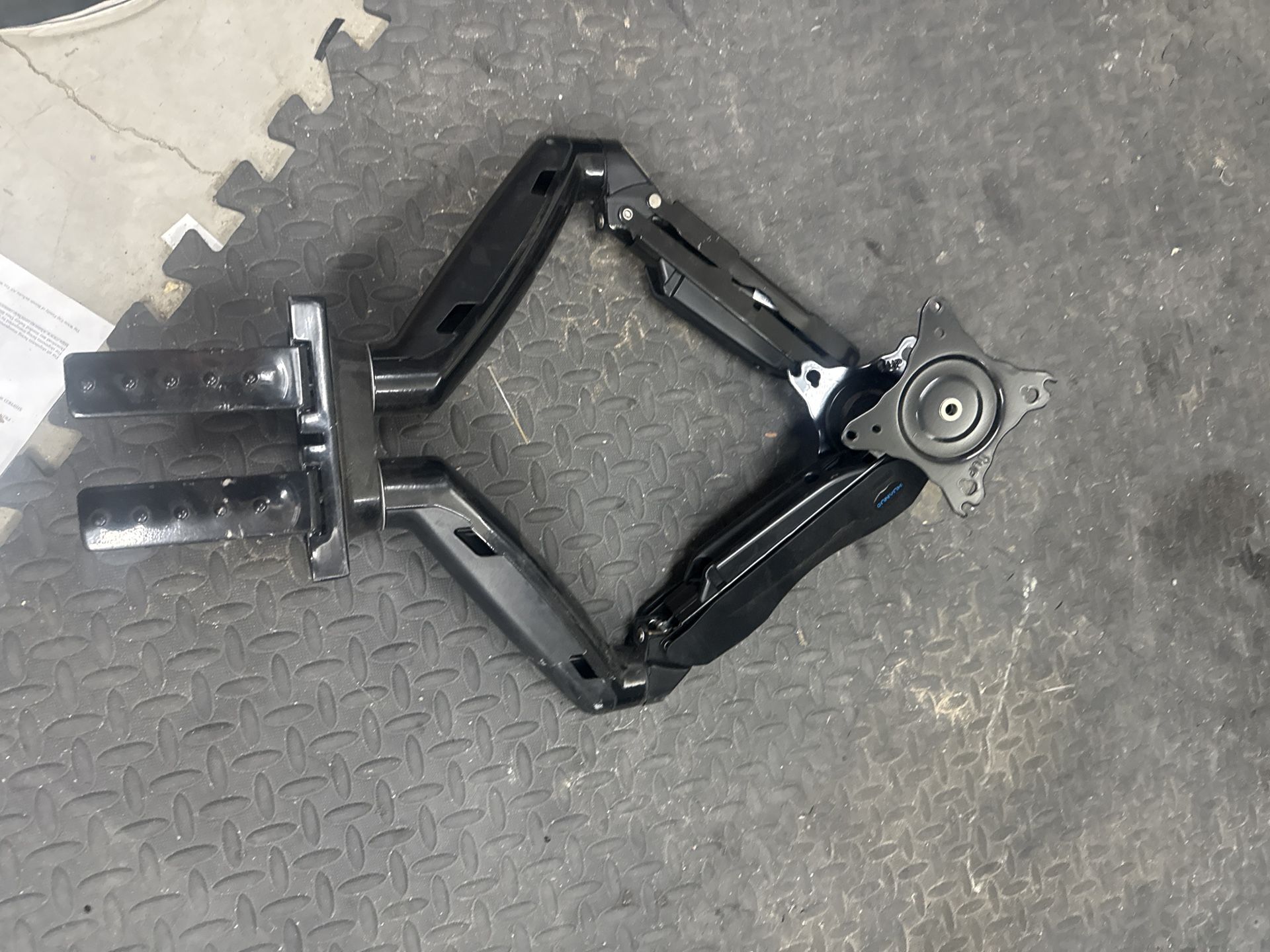 Dual Monitor Arm Mount – Adjustable, Heavy-Duty – $35