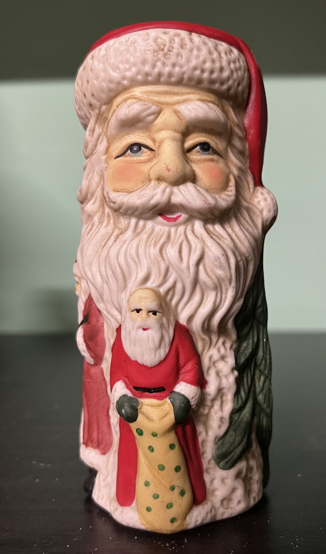 Santa's Vintage Candle Holder Santas from Around The World