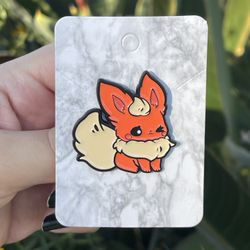 Flareon Eevee Pokemon Pin