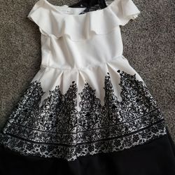 Black And White  Dress Size 14
