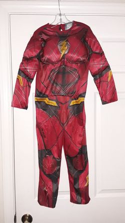 Padded Muscle SHAZAM plus Cape Sz. 4-6X Halloween Costume