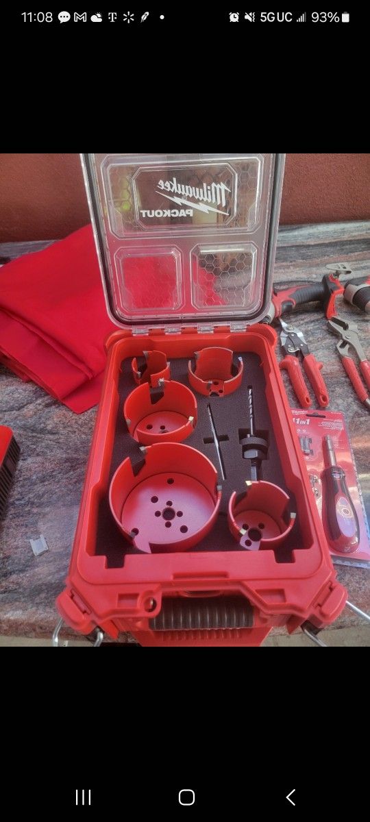 Milwaukee BIG HAWG CARBIDE ETH HOLE SAWS