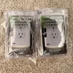 NEW SnapPower Guidelight 2 Plus – 2 Pack – White – Model O1GL-XWH-SP21