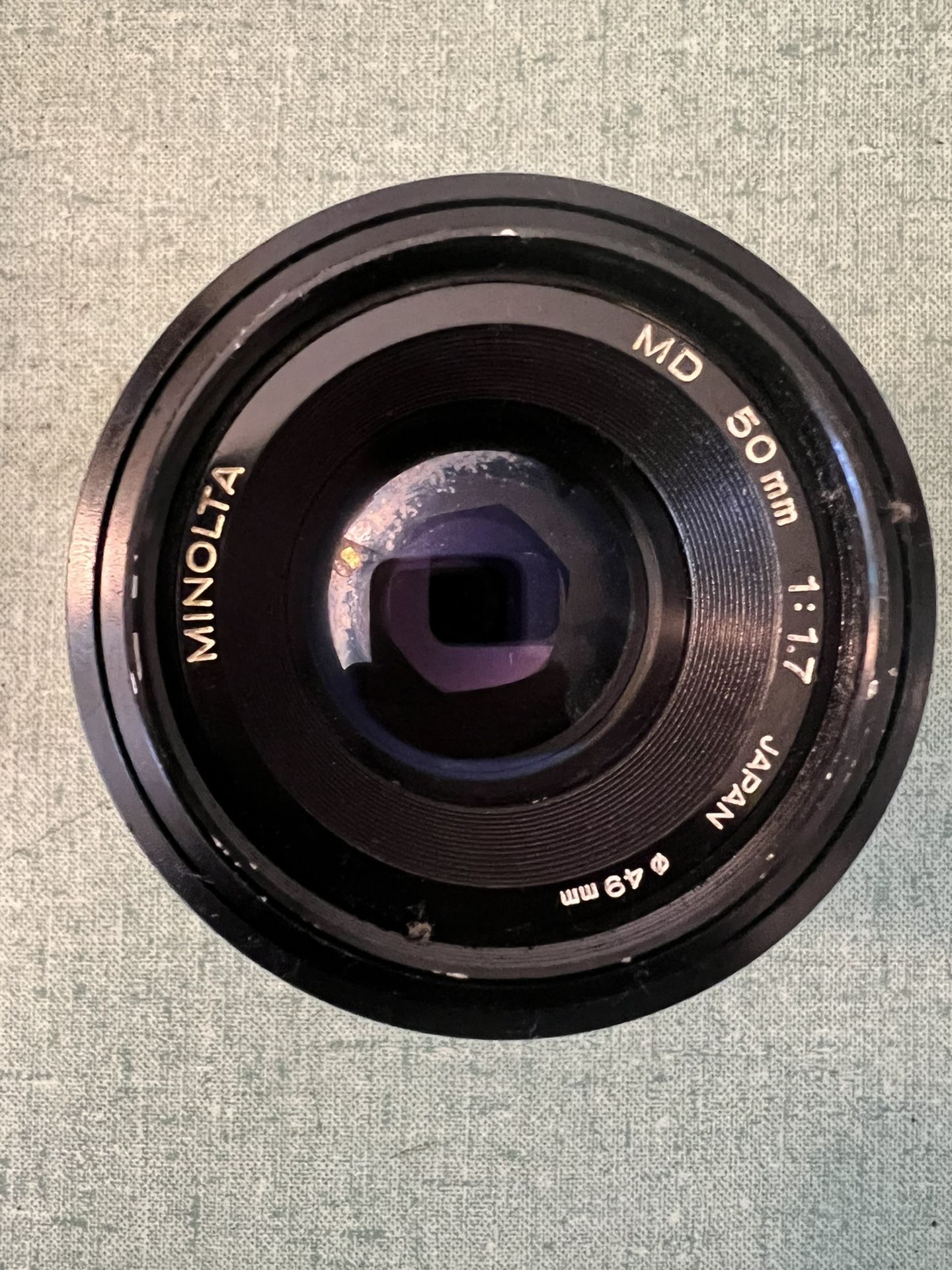 Minolta 50mm Lens 1.7