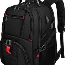 Travel Backpack, Extra Large 50L Laptop Backpacks for Men Women, Water Resistant College Backpacks Airline Approved Business Work Bag with USB