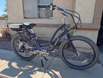 26"x2.45. PEDEGO CRUISER E-BIKE.  (L). 7 SPEEDS. 36V. fast 25+mph. Freshly túne up like New 👌🏼