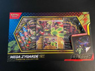 Pokémon TCG mega zygarde ex premium collection box