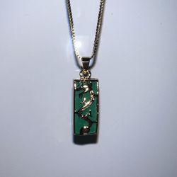 Jade Dragon Necklace 