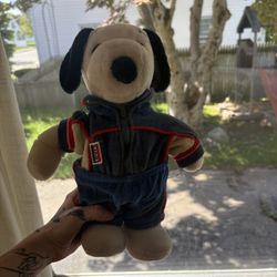 Vintage Snoopy Wearing Levi Suit
