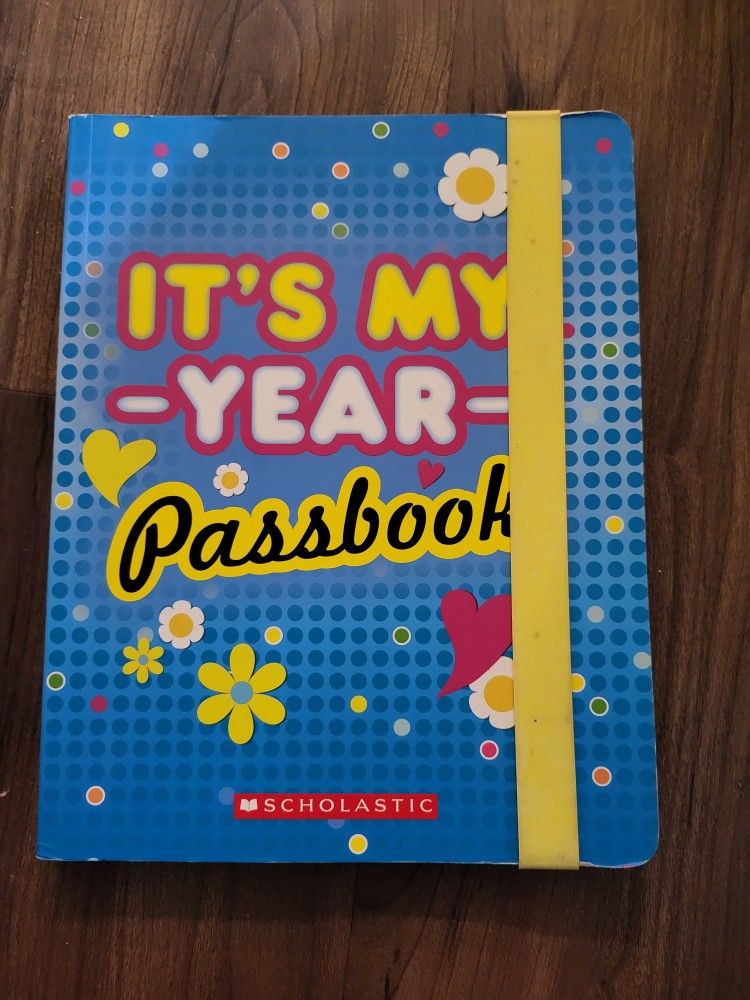 📘 Scholastic “It’s My Year – Passbook” Activity Book