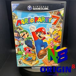 Mario Party 7 (Nintendo GameCube, 2005) CIB - AUTHENTIC! * TESTED!