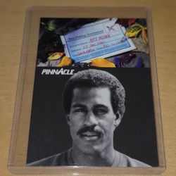 1991 Pinnacle Sideline Pro Art Monk #411 Washington Redskins