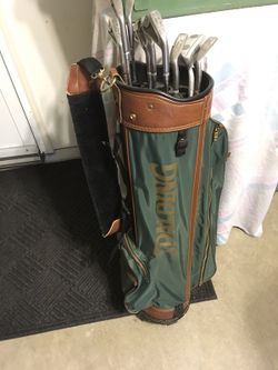 Golf bag & clubs
