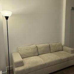 Beige 3-seater sofa – $150