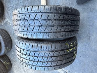 Set of 2 nice tires 255/55/18 ( We install & balance)