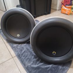 2 12W7 JL Audio Subwoofer Anniversary Edition 