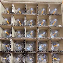 C7 Led Replacement Christmas Light Bulb, 25 Pack C7 Shatterproof Led Bulbs for Christmas Outdoor String Lights, E12 Candelabra Base, Commercial Grade 