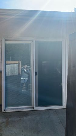 6 Foot sliding glass door
