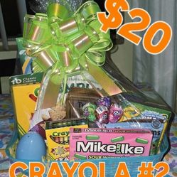 CRAYOLA #2 EASTER BASKET 