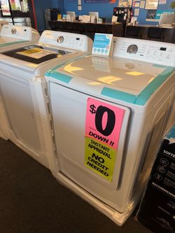 Samsung Top Load Washer and Dryer Set - Next day delivery available only right now!!
