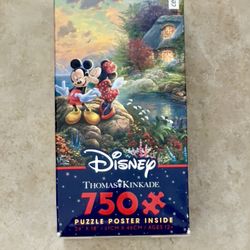 Ceaco - Disney Thomas Kinkade MICKEY AND MINNIE: SWEETHEART COVE - 750 pcs