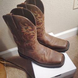 Justin's steel toe boots