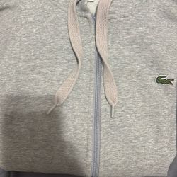 Lacoste Zip-Up Fleece Hoodie