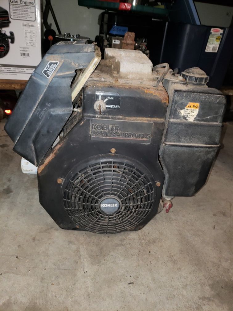 12.5 hp Kohler engine