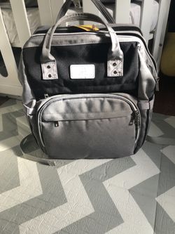 Diaper Bag With Changing  Station/ Bassinet Built In 