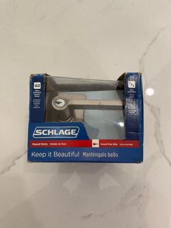 Selling a Schlage Keyed Entry lock or cylinder, designed for single-sided key operation (Keyed One Side) MOVING-SALE!!