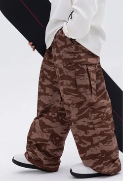 Snowverb Men's Mountain Chill Freestyle Prime Baggy Snowboard Pants Size XL