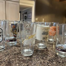 Set Of 12 Beer Glasses