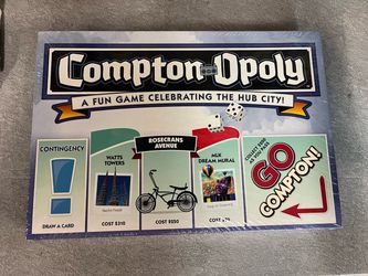 Compton-Opoly Board Game New/Sealed