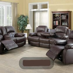 recliner 3piece set