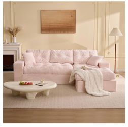 Brand new pink couch