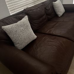 Leather Couch Free
