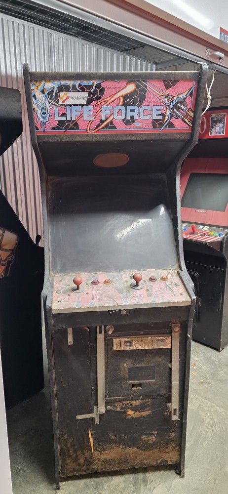 Life Force Project Arcade Cabinet Empty