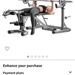 Weight Bench And Rack 