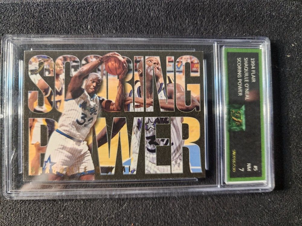 1994-95 Fleer Flair Scoring Power Shaquille O'Neal HOF EJE NM 7