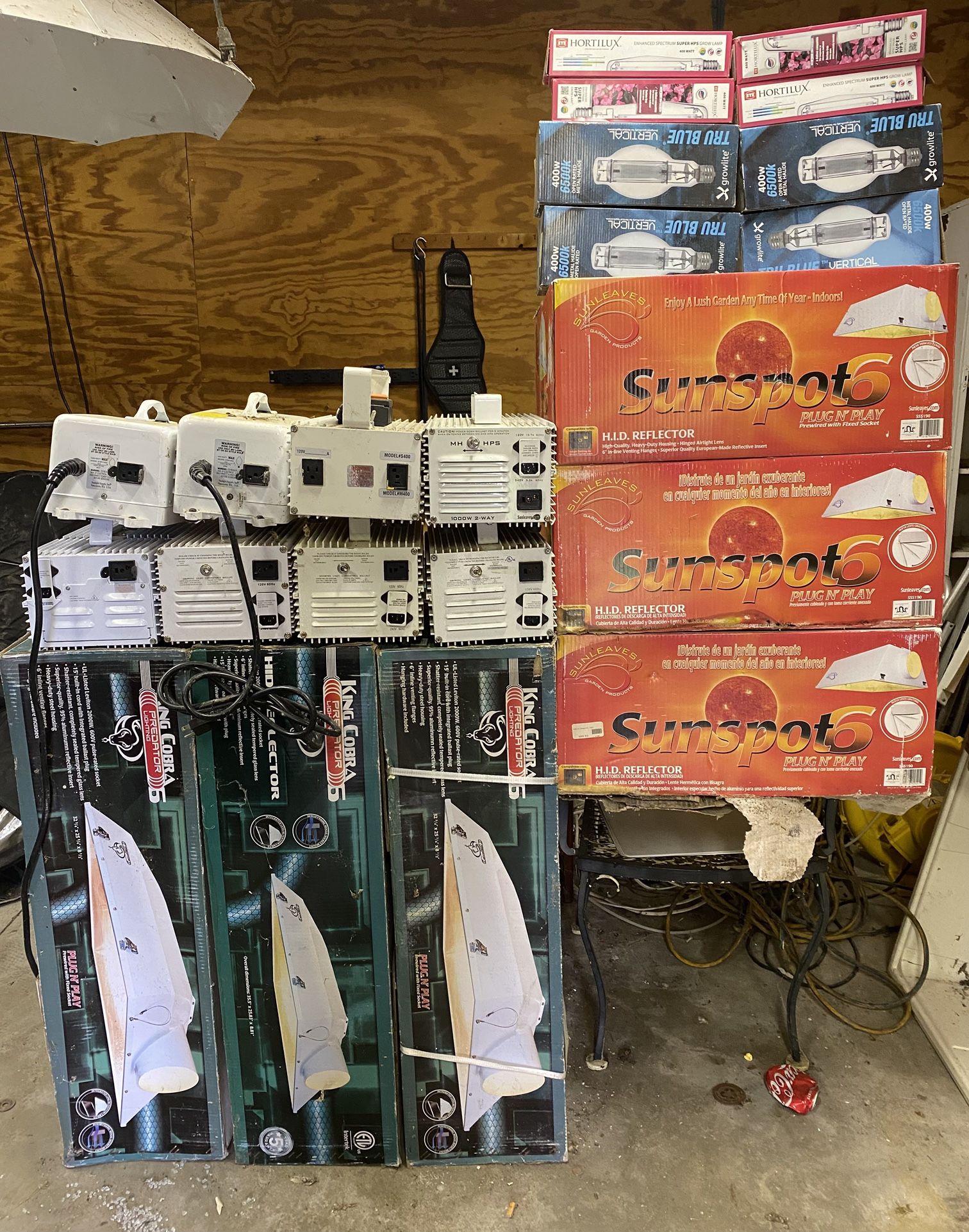 Horticultural grow lights