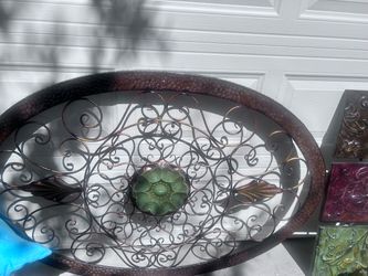 Metal frame for the wall